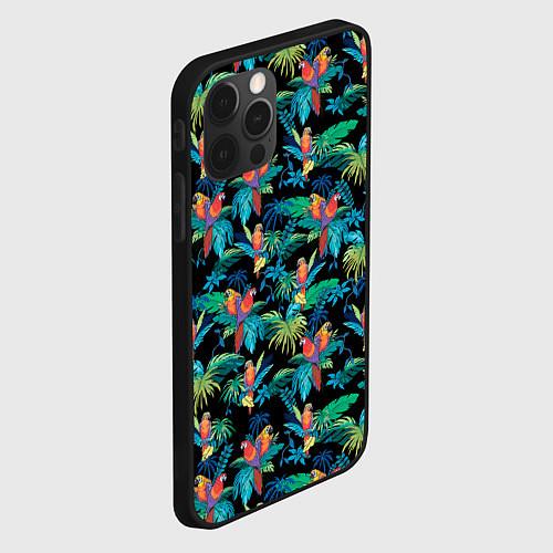 Чехлы iPhone 12 series с попугаями