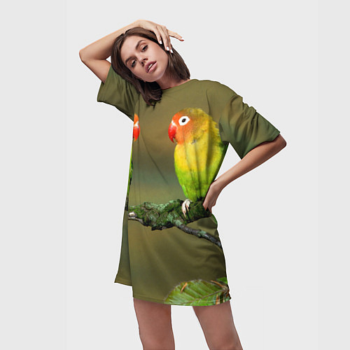 Женские футболки с попугаями