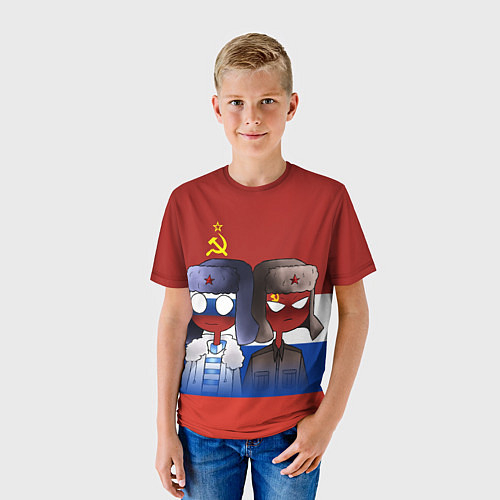 Патриотические детские 3d-футболки