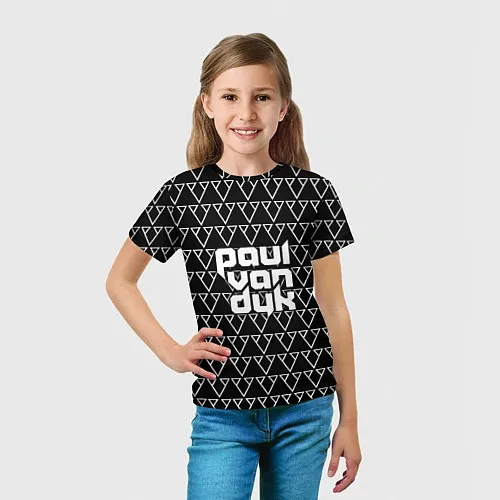 Детские 3D-футболки Paul Van Dyk
