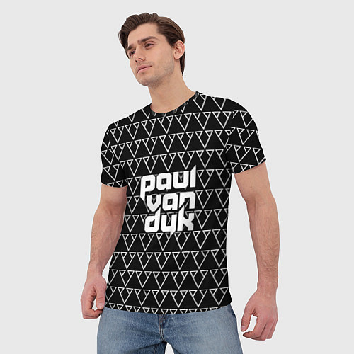 Мужские 3D-футболки Paul Van Dyk