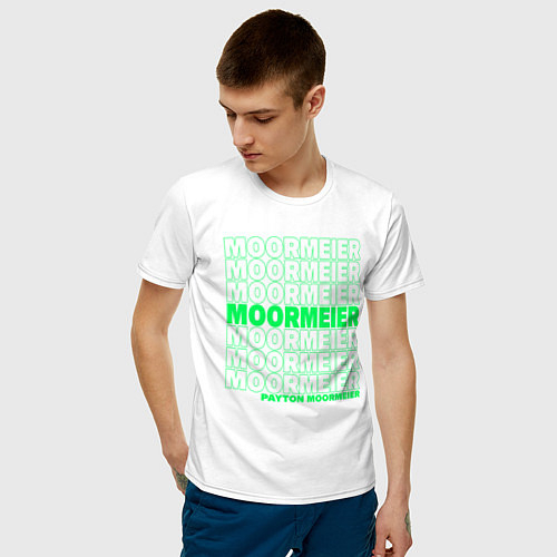 Мужские хлопковые футболки Payton Moormeier