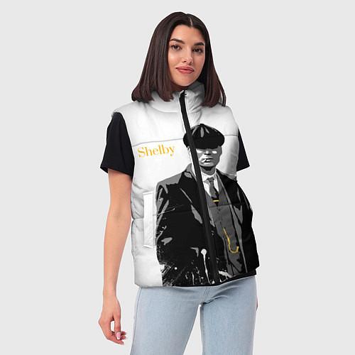 Женские жилетки Острые козырьки