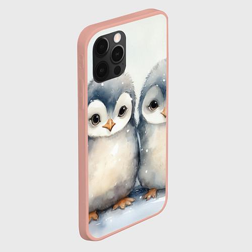 Чехлы iPhone 12 серии с пингвинами