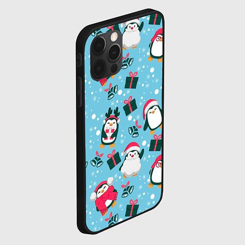 Чехлы iPhone 12 series с пингвинами