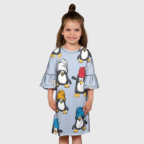 Детские туники с пингвинами