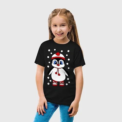 Детские футболки с пингвинами