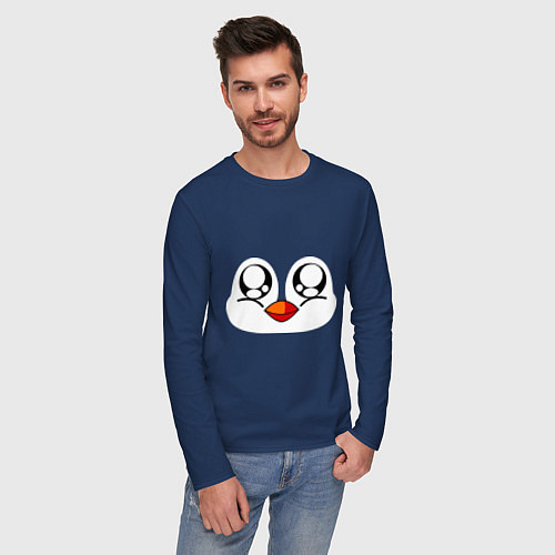 Мужские футболки с рукавом с пингвинами