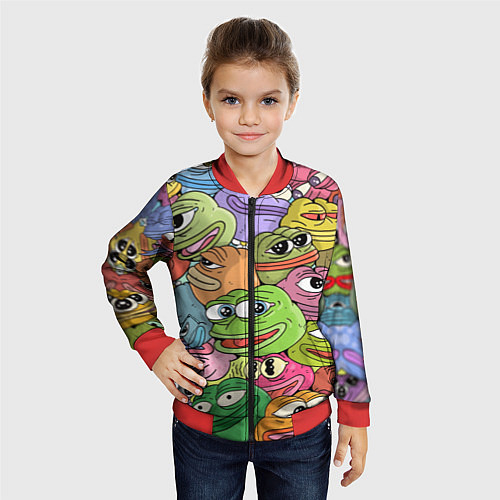 Детские куртки-бомберы Pepe