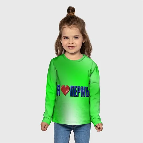 Детские футболки с рукавом Пермского края