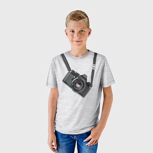 Детские 3D-футболки для фотографа