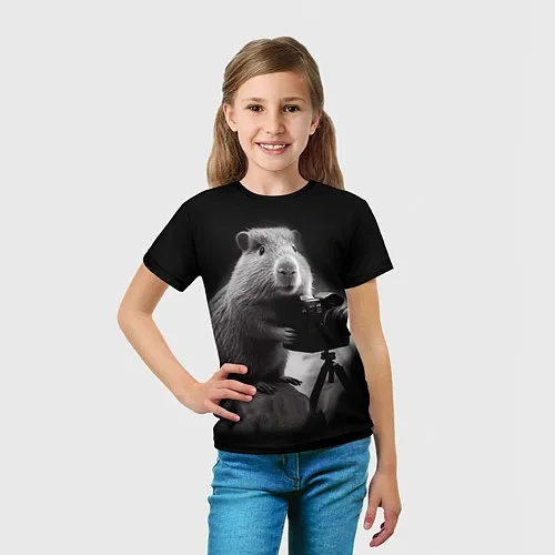 Детские 3D-футболки для фотографа