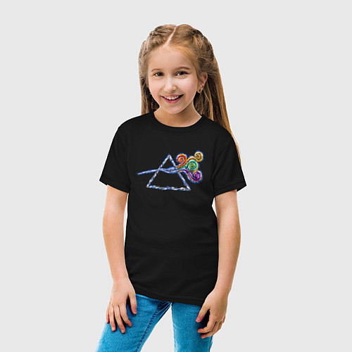 Детские хлопковые футболки Pink Floyd