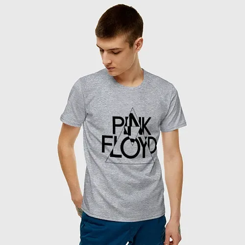 Мужские хлопковые футболки Pink Floyd