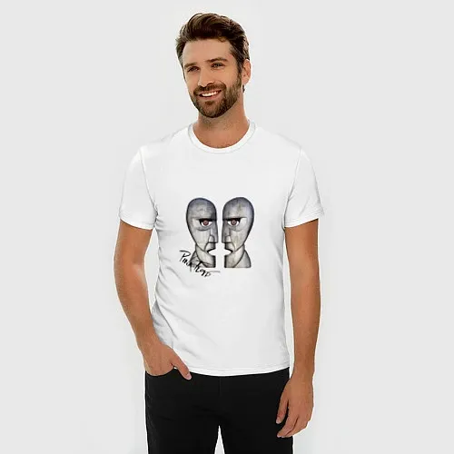 Мужские приталенные футболки Pink Floyd