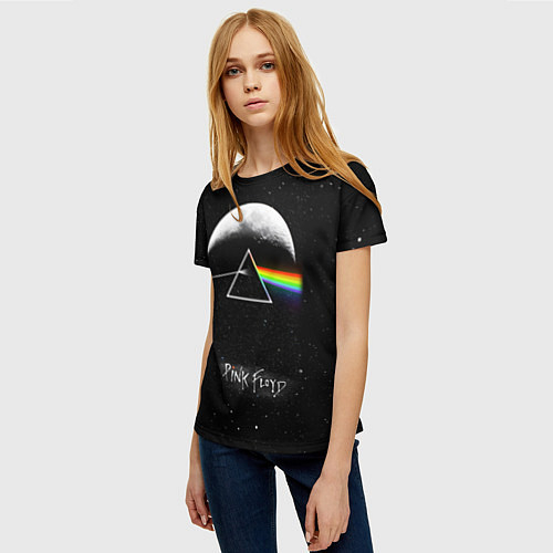 Женские 3D-футболки Pink Floyd