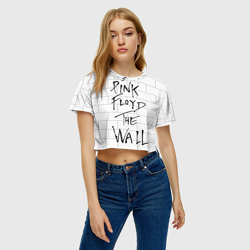 Женские укороченные футболки Pink Floyd