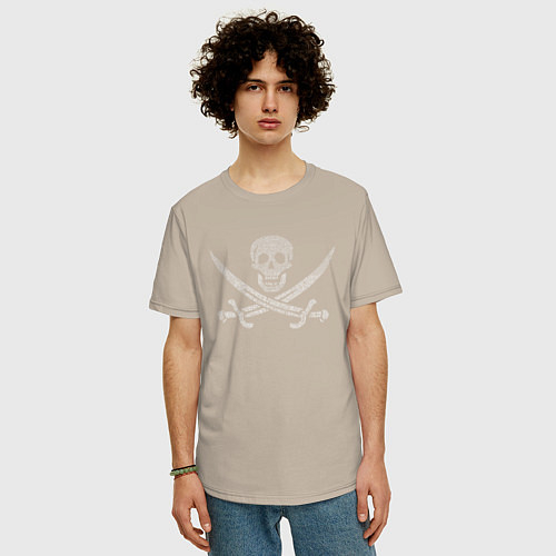 Мужские хлопковые футболки Пираты Карибского моря
