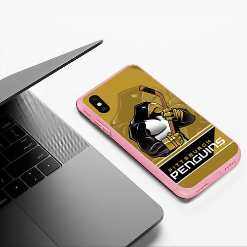 Чехлы для iPhone XS Max Питтсбург Пингвинз
