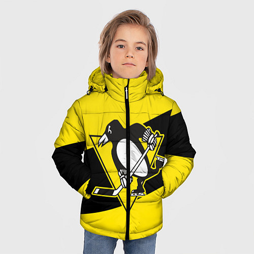 Детские куртки с капюшоном Питтсбург Пингвинз