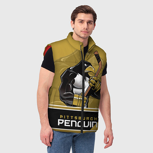 Мужские жилетки Питтсбург Пингвинз
