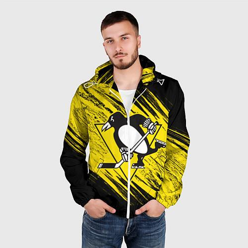 Мужские ветровки Питтсбург Пингвинз