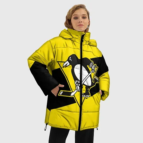 Куртки с капюшоном Питтсбург Пингвинз