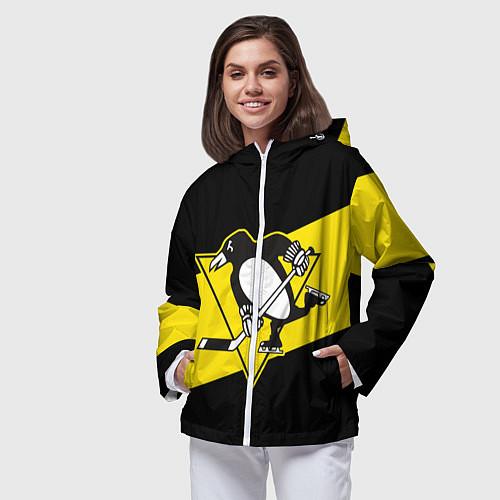 Женские ветровки Питтсбург Пингвинз