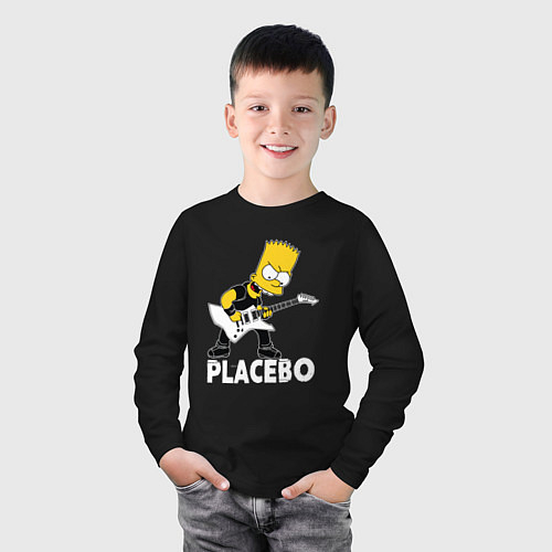 Детские хлопковые лонгсливы Placebo