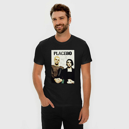 Мужские приталенные футболки Placebo