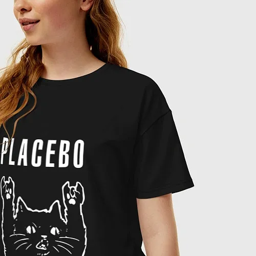 Женские футболки оверсайз Placebo
