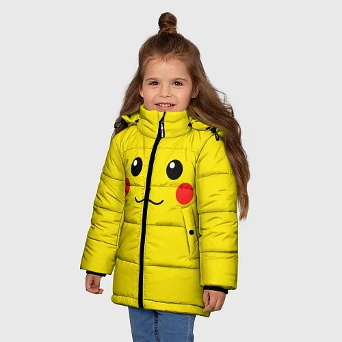 Детские куртки с капюшоном Pokemon Go