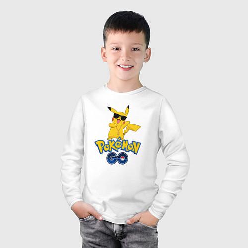 Детские футболки с рукавом Pokemon Go