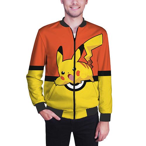 Мужские куртки-бомберы Pokemon Go