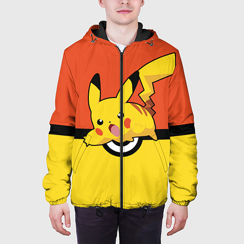 Мужские куртки с капюшоном Pokemon Go