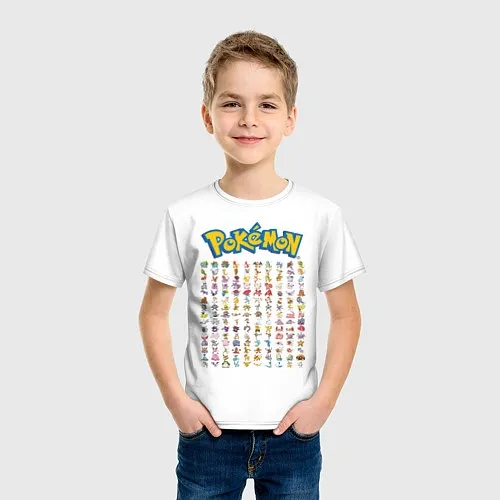 Детские футболки Покемоны