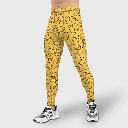 Мужские тайтсы-леггинсы Покемоны