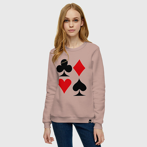 Женские свитшоты Poker