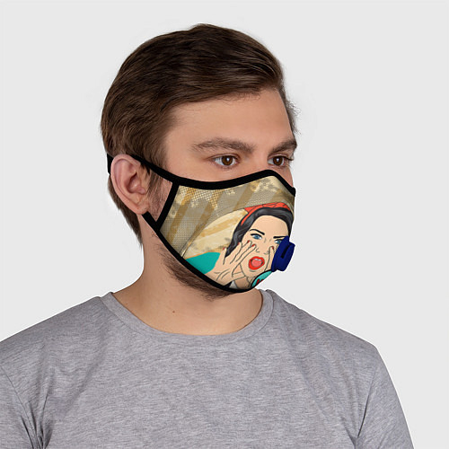 Защитные маски поп-арт