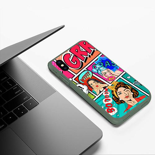 Чехлы для iPhone XS Max поп-арт