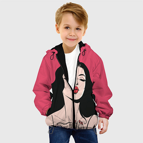 Детские демисезонные куртки поп-арт