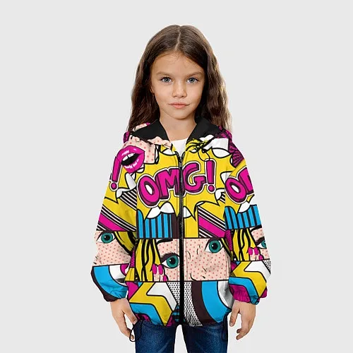 Детские Куртки поп-арт