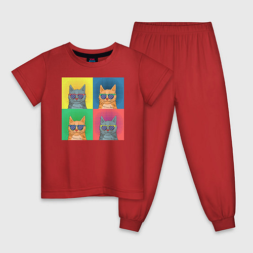 Детские пижамы поп-арт