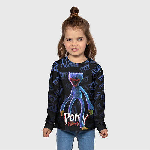 Детские футболки с рукавом Poppy Playtime
