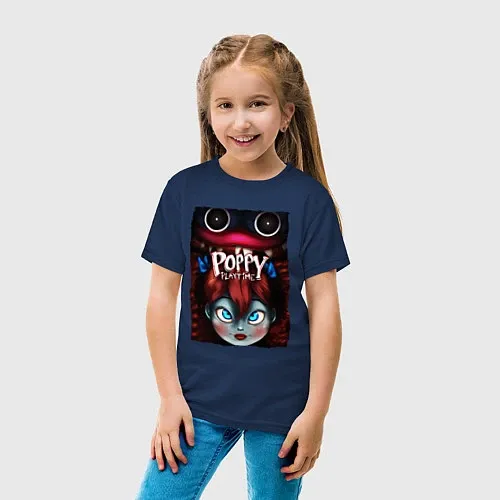 Хлопковые футболки Poppy Playtime