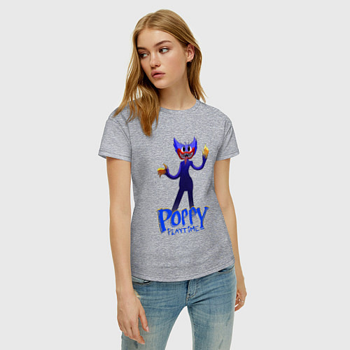 Женские хлопковые футболки Poppy Playtime