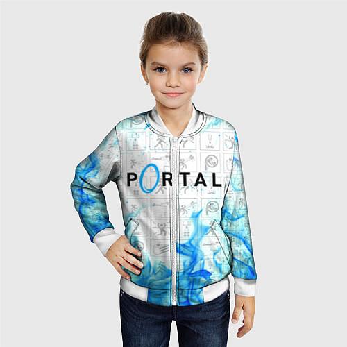 Детские куртки-бомберы Portal