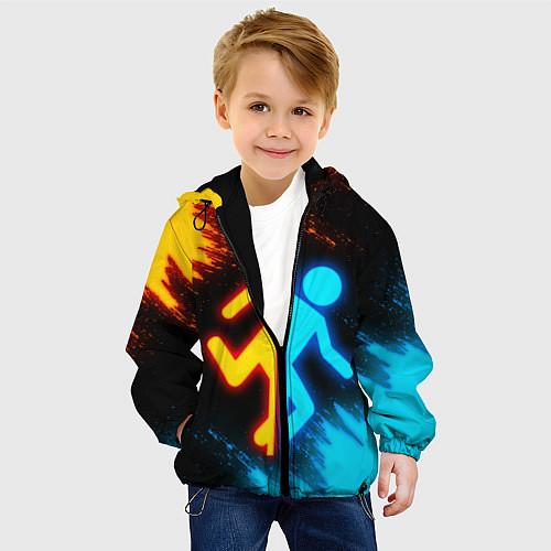 Детские куртки с капюшоном Portal