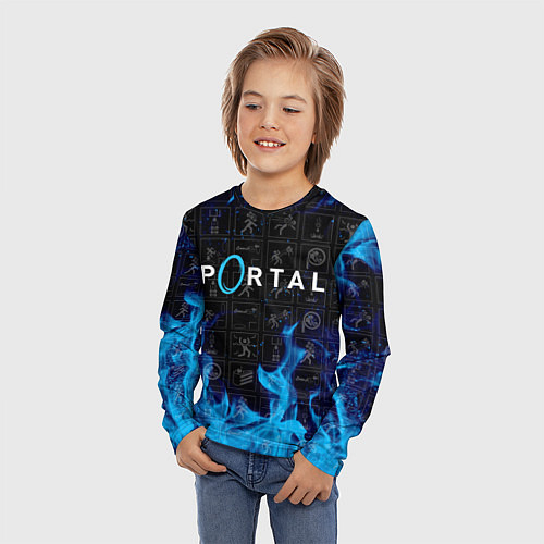 Детские футболки с рукавом Portal
