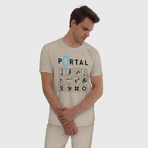 Мужские пижамы Portal